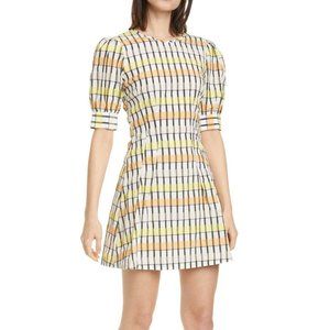 BAUM UND PFERDGARTEN - Aurelia Check Mini Dress